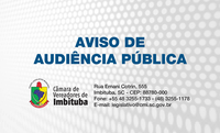 AVISO DE AUDIÊNCIA PÚBLICA N° 009/2018