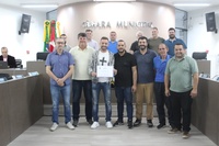 Campeão da Copa do Brasil de Fut7 é homenageado com Moção de Congratulação 