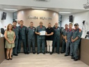 Defesa Civil de Imbituba recebe homenagem pelos serviços prestados