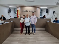 Odontólogo do município, Jatir João de Amorim, recebe Moção de Congratulação