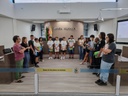 Vereadores e Suplentes da Câmara Mirim iniciam as atividades com treinamento Vereadores e Suplentes da Câmara Mirim iniciam as atividades com treinamento