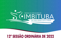 Pauta da 12ª Sessão Ordinária de 2022