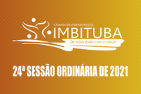 Pauta da 24ª Sessão Ordinária de 2021