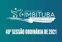 Pauta da 40ª Sessão Ordinária de 2021 Pauta da 40ª Sessão Ordinária de 2021