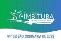 Pauta da 44ª Sessão Ordinária de 2022